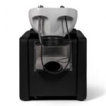 LAVATESTA PARRUCCHIERE | KARI | SIMILPELLE NERA CON ALZA GAMBE ELETTRICO - immagine 3