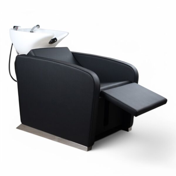 LAVATESTA PARRUCCHIERE | METIS | SIMILPELLE NERA CON ALZA GAMBE ELETTRICO