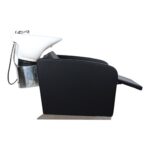 LAVATESTA PARRUCCHIERE | METIS | SIMILPELLE NERA CON ALZA GAMBE ELETTRICO - immagine 2