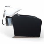 LAVATESTA PARRUCCHIERE | METIS | SIMILPELLE NERA CON ALZA GAMBE ELETTRICO - immagine 4