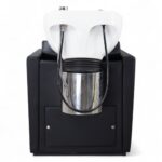 LAVATESTA PARRUCCHIERE | ELARA | SIMILPELLE NERA CON ALZA GAMBE MANUALE - immagine 4