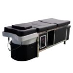 LETTINO HEAD SPA | SIMILPELLE NERA CON PEDICURE E ACCESSORI BEAUTY - immagine 4