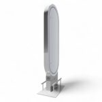 POSTAZIONE SPECCHIO | ALTAIR.SILVER | ISOLA BIFACCIALE ARGENTO CON LED E POGGIAPIEDI - immagine 4