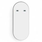 POSTAZIONE SPECCHIO | RIGEL | LED E INSERTI NERI - immagine 2