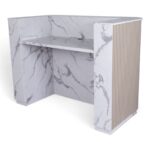 RECEPTION | TERBIO | LEGNO E MARMO 140 CM - immagine 2