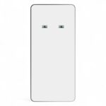 POSTAZIONE SPECCHIO | VEGA.BLACK | LED E INSERTI NERI - immagine 2