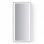 POSTAZIONE SPECCHIO | VEGA.BLACK | LED E INSERTI NERI - immagine 3