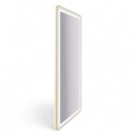 POSTAZIONE SPECCHIO | VEGA.GOLD | LED E INSERTI ORO - immagine 3